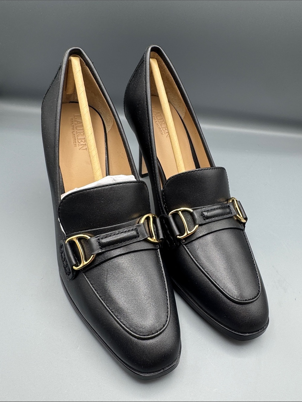 Ralph Lauren Tasha Leather Pumps